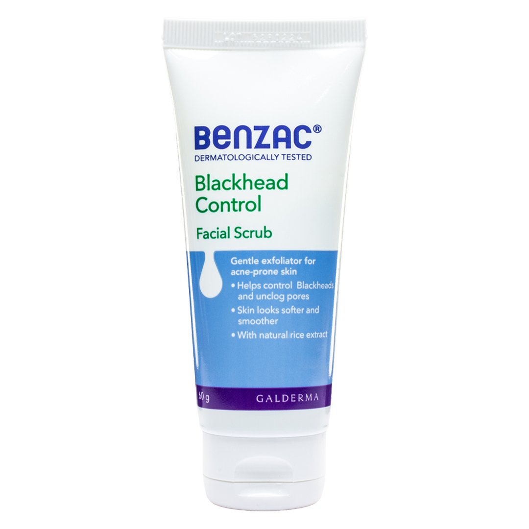 Tẩy Tế Bào Chết Benzac Sạch Mụn Đầu Đen Cho Da Dầu Mụn 60g