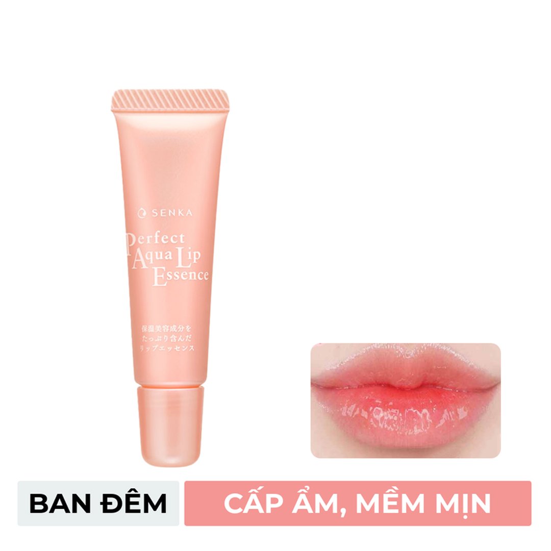 Tinh Chất Dưỡng Môi Senka Cấp Ẩm & Ngừa Khô, Nẻ Môi 10g