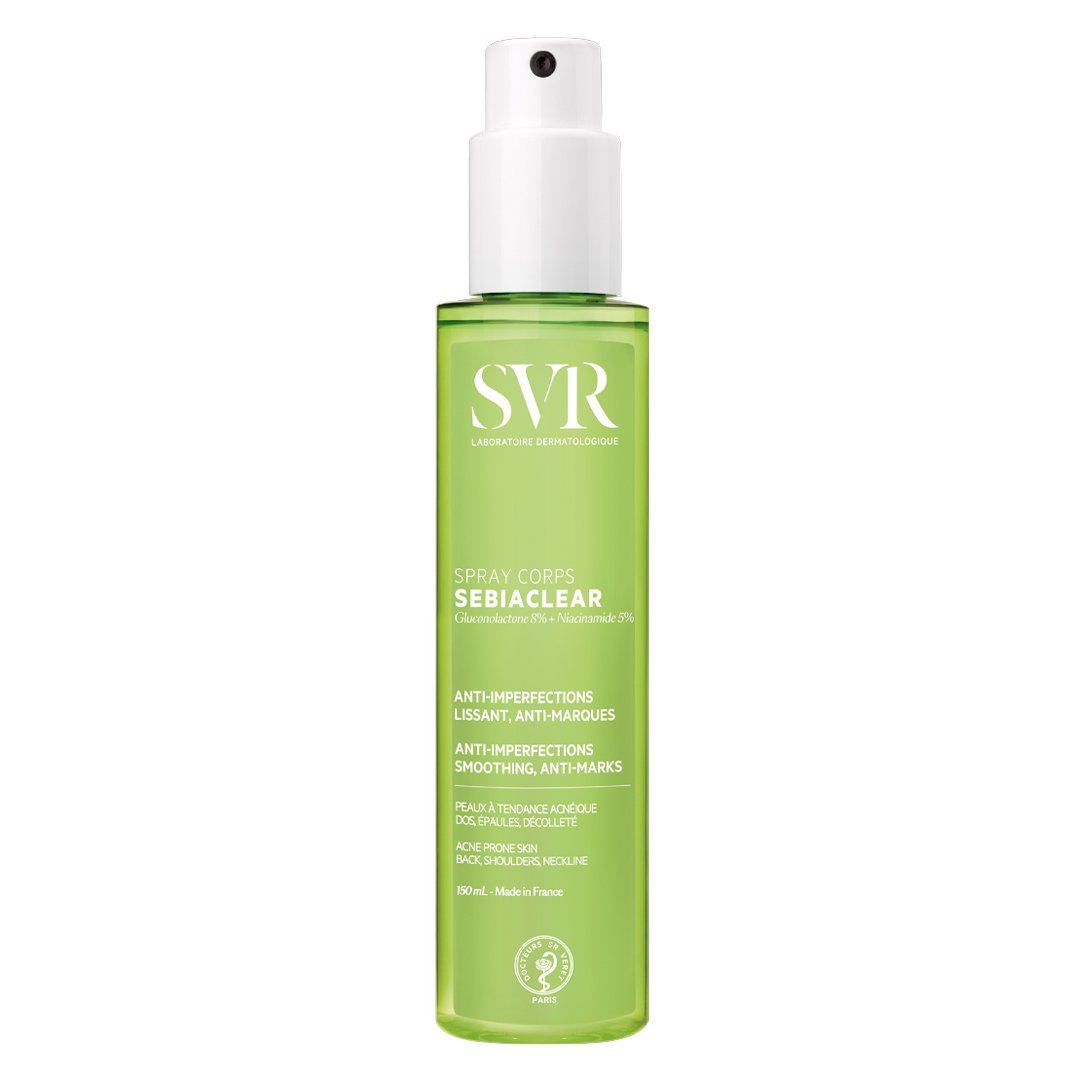 Xịt Giảm Mụn Lưng Và Cơ Thể SVR Hỗ Trợ Mờ Thâm 150ml
