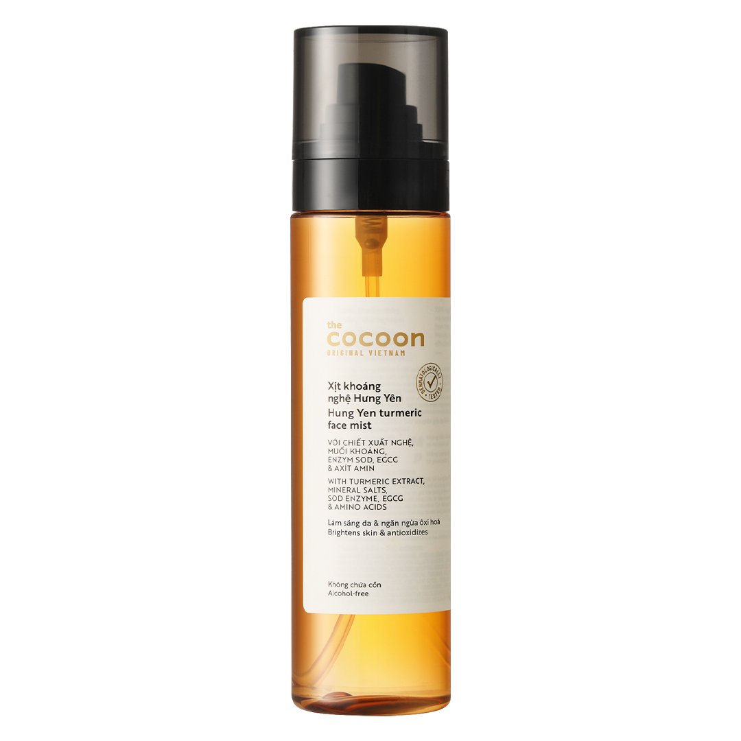 Xịt Khoáng Cocoon Nghệ Hưng Yên Giúp Sáng Da 130ml