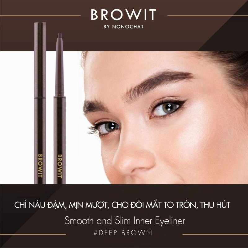 Kẻ Viền Mắt Trong Browit Dạng Sáp Màu Nâu Deep Brown 0.1g