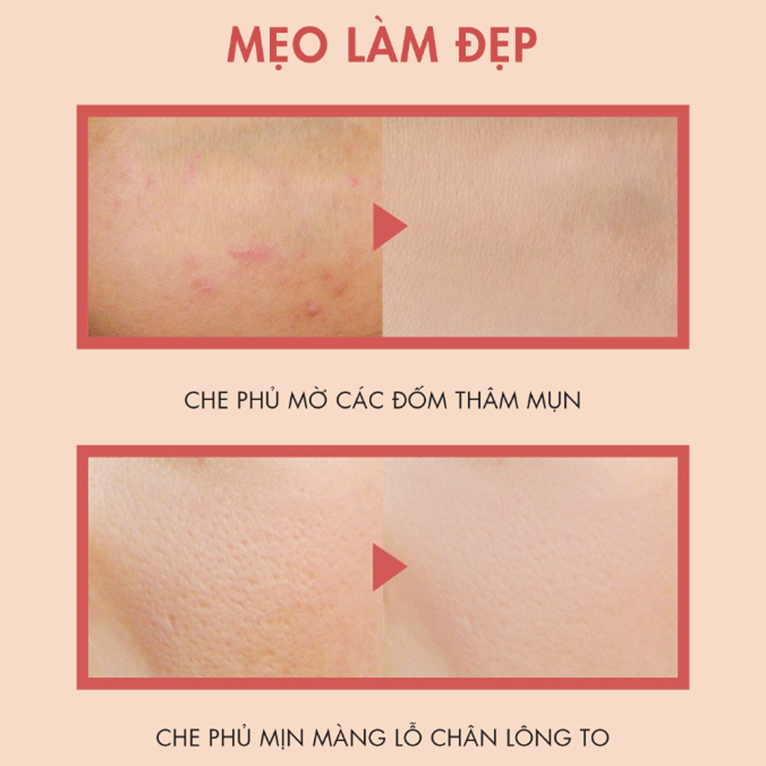 Kem Che Khuyết Điểm Cathy Doll Mịn Lì 01 Da Sáng Hồng 2.4g