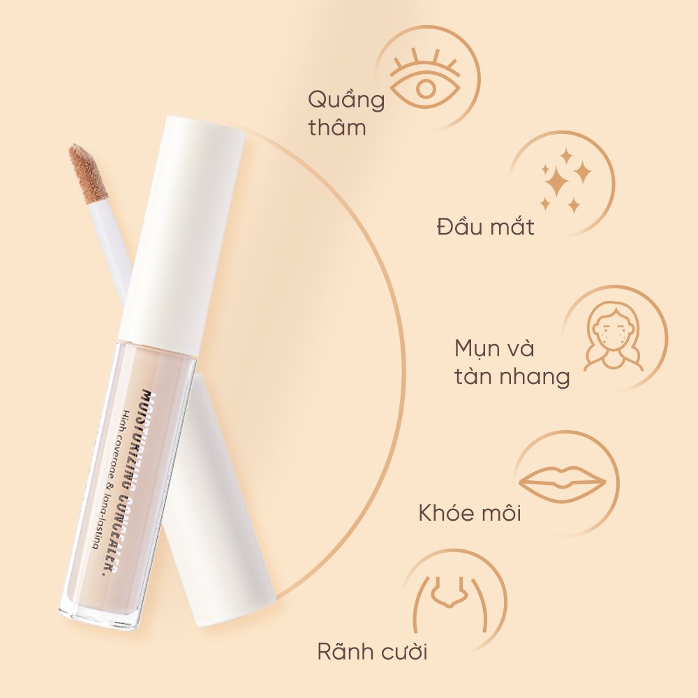Kem Che Khuyết Điểm Judydoll Dạng Lỏng - 02 Da Tự Nhiên 3.2g