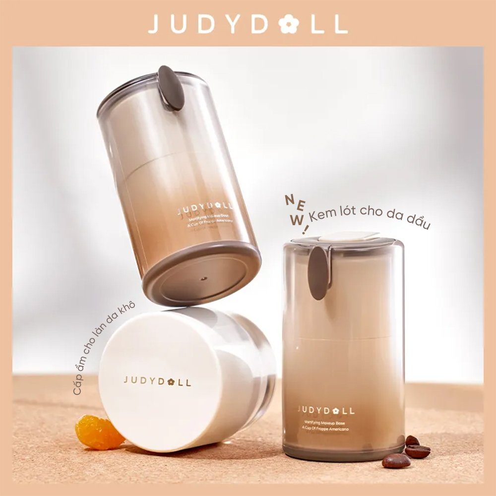 Kem Lót Judydoll Kiềm Dầu, Mỏng Nhẹ, Bền Màu 30g