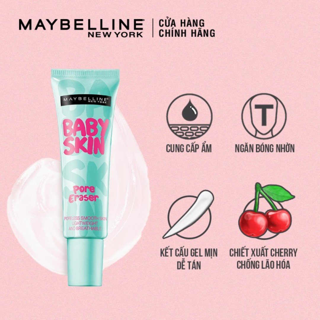 Kem Lót Maybelline Mịn Da Che Khuyết Điểm 22ml