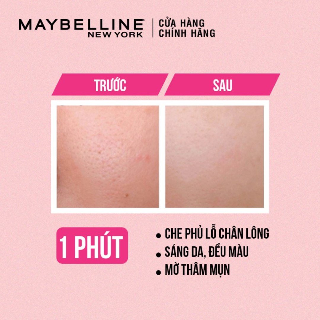 Kem Lót Maybelline Mịn Da Che Khuyết Điểm 22ml