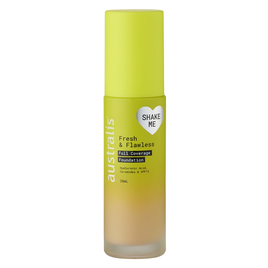 Kem Nền Australis Bắt Sáng Che Phủ Cao Màu Natural Buff 30ml