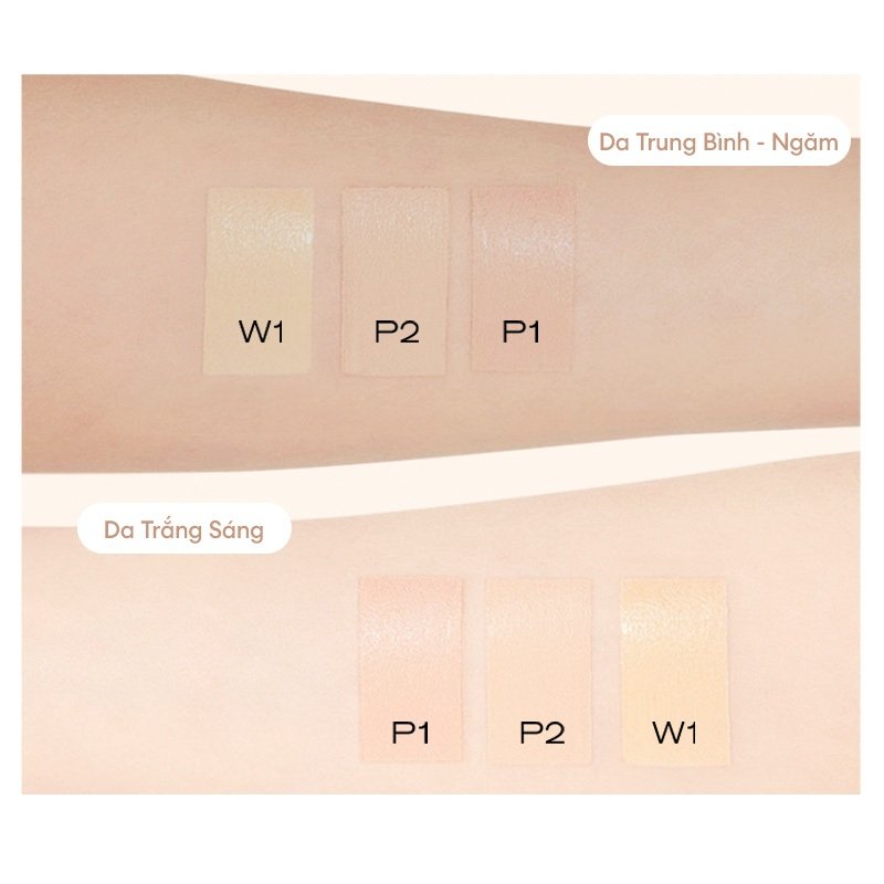 Kem Nền Colorkey Kiềm Dầu Màu P1 Da Sáng Hồng 30g