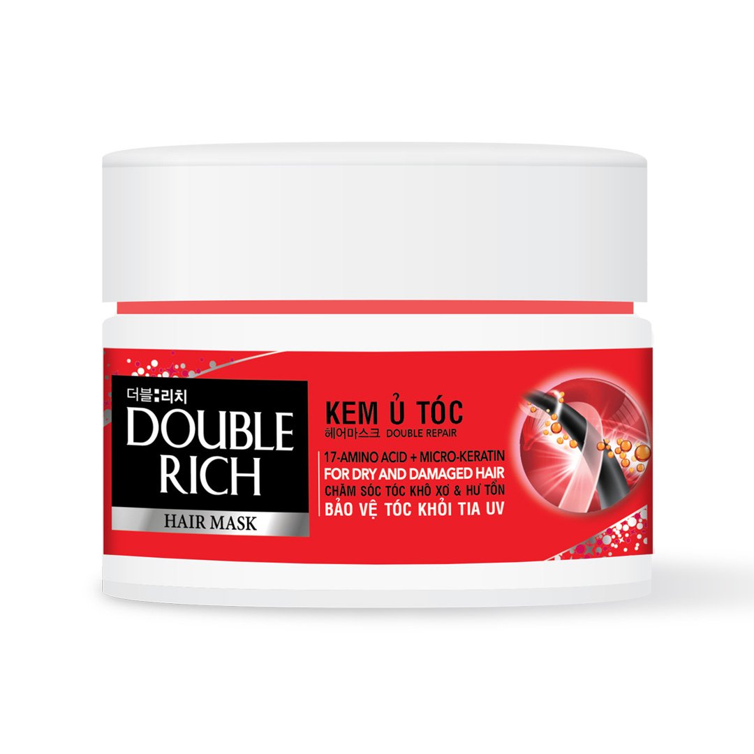 Kem Ủ Tóc Double Rich Chăm Sóc Tóc Khô Xơ & Hư Tổn 150g