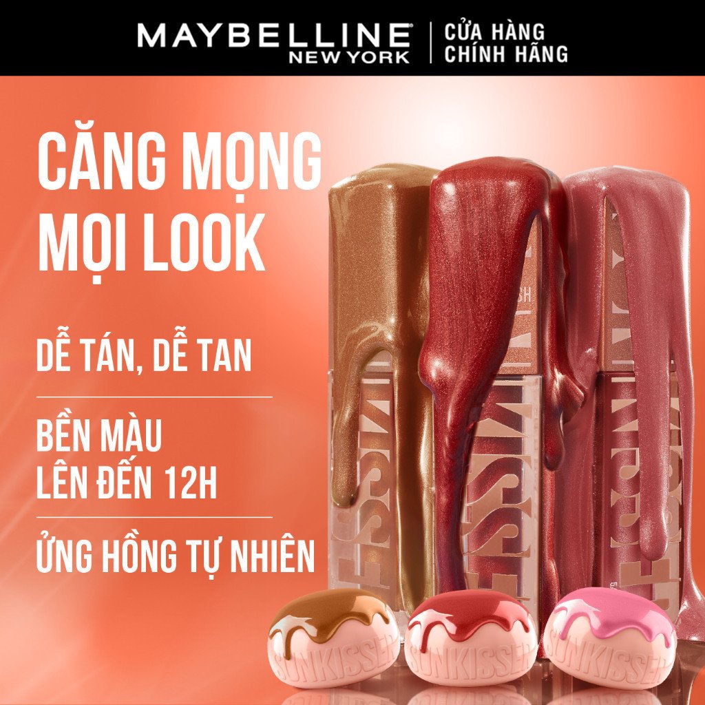 Má Hồng Kem Maybelline Căng Mọng - 06 Cánh Hồng Khô 4.7ml