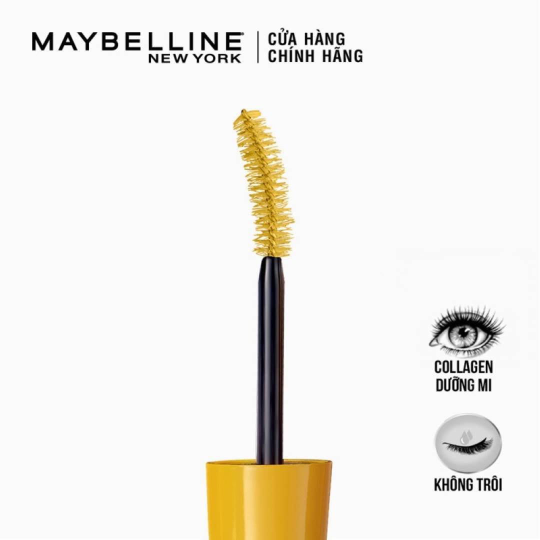Mascara Maybelline Làm Dày Mi & Ngăn Rụng Mi Màu Đen 9.2ml