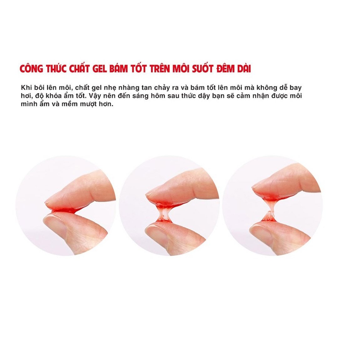 Mặt Nạ Ngủ Môi Care:Nel Chiết Xuất Quả Lựu 5g