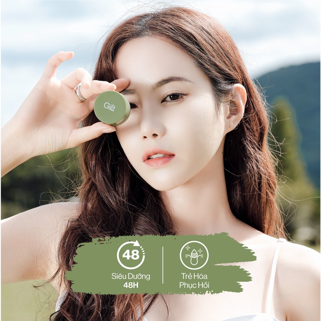 Mặt Nạ Ngủ Môi Gilaa Trẻ Hóa Thuần Chay 10ml