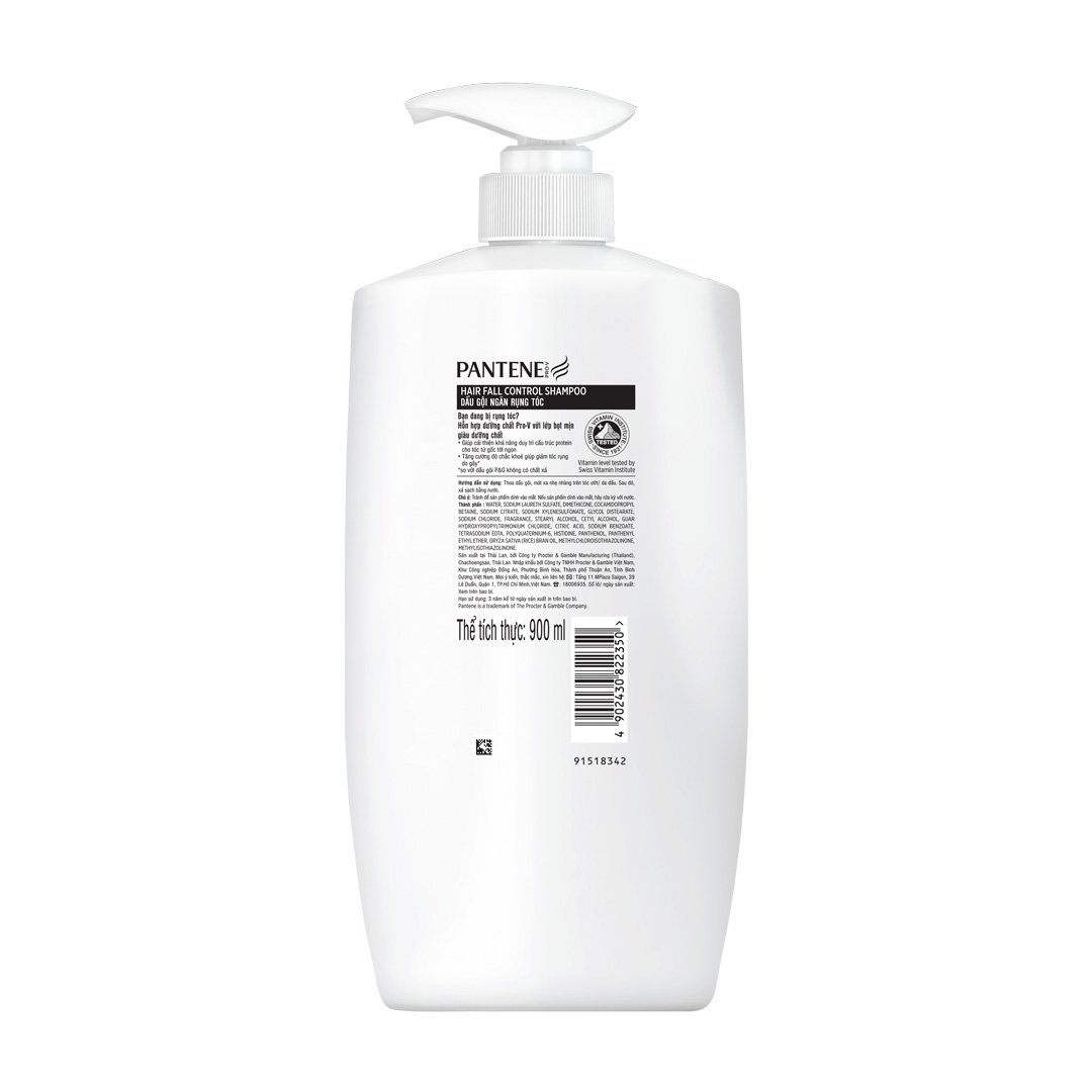 Dầu Gội Pantene Ngăn Rụng Tóc 900ml