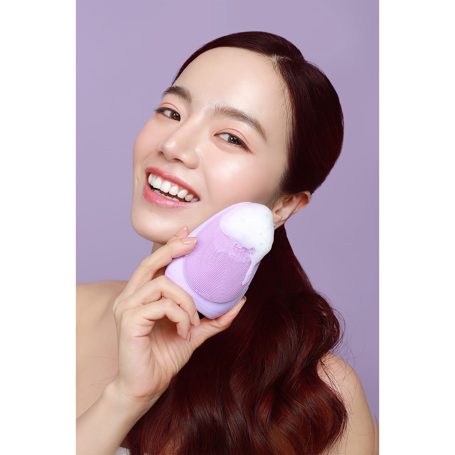 Máy Rửa Mặt Emmié Hỗ Trợ Sạch Sâu Màu Purple Don’t Lie