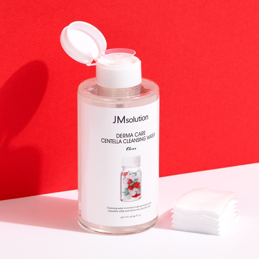 Nước Tẩy Trang JMsolution Rau Má Cho Da Dầu Mụn 500ml
