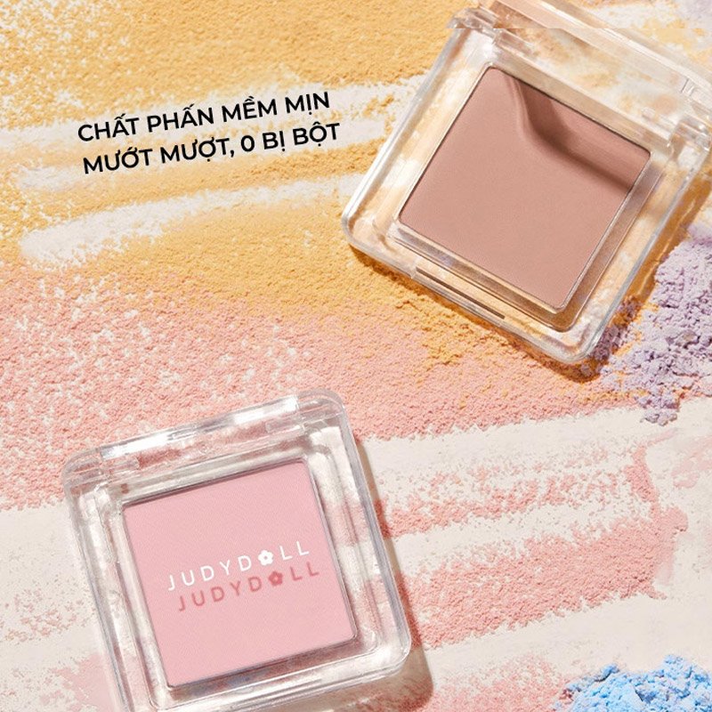 Phấn Má Hồng Judydoll Mềm Mịn Tự Nhiên - 06 Cam Sữa 2g