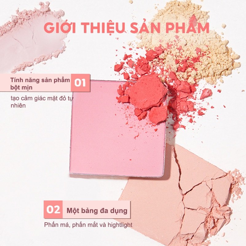 Phấn Má Hồng Judydoll Mềm Mịn Tự Nhiên - 63 Dâu Tây Sữa 2g