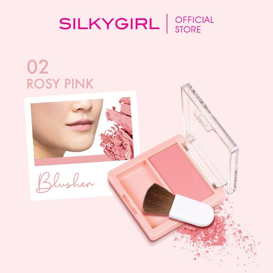 Phấn Má Hồng Silkygirl 02 Hồng Đào Ngọt Ngào