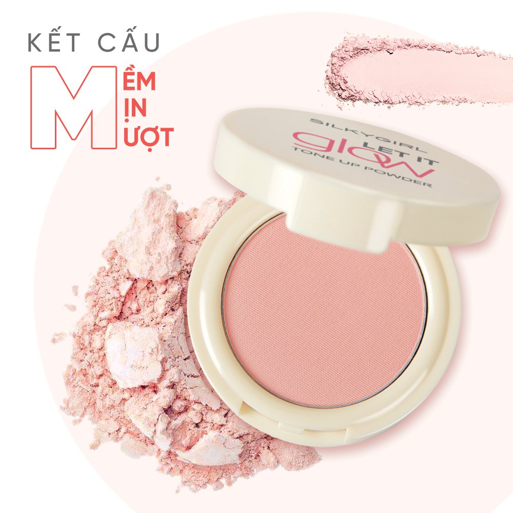 Phấn Phủ Silkygirl Nâng Tông Màu 01 Radiant 7g