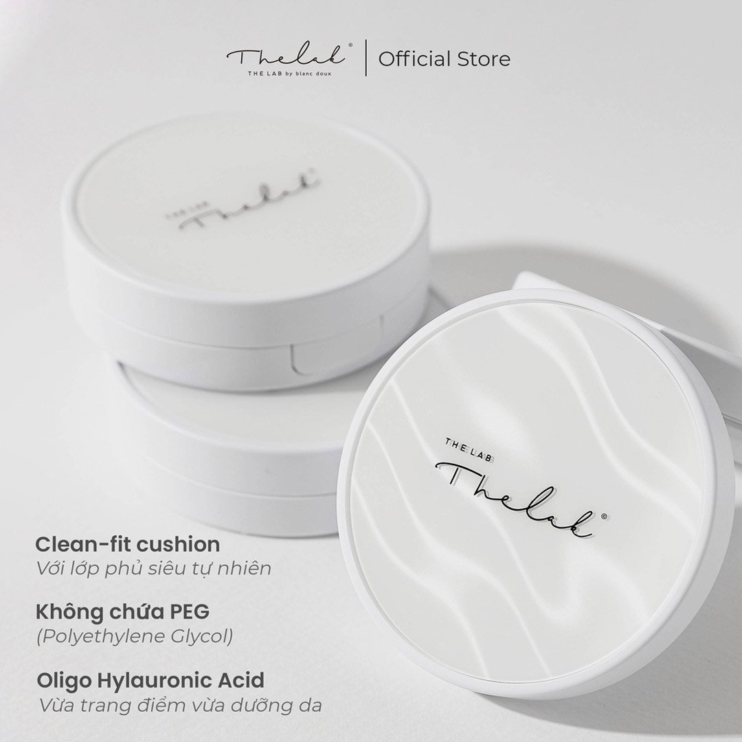Phấn Nước The Lab Dưỡng Ẩm Màu 01 Ivory - Sáng Tự Nhiên 12g