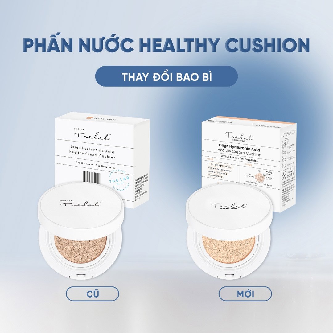 Phấn Nước The Lab Dưỡng Ẩm Màu 01 Ivory - Sáng Tự Nhiên 12g