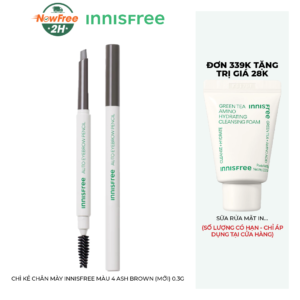 Chì Kẻ Chân Mày innisfree Màu 4 Ash Brown (Mới) 0.3g