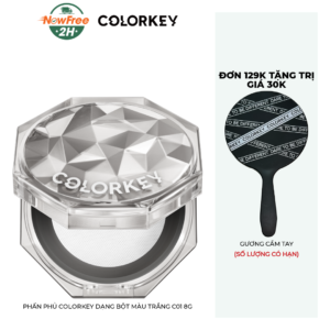 Phấn Phủ Colorkey Dạng Bột Màu Trắng C01 8g