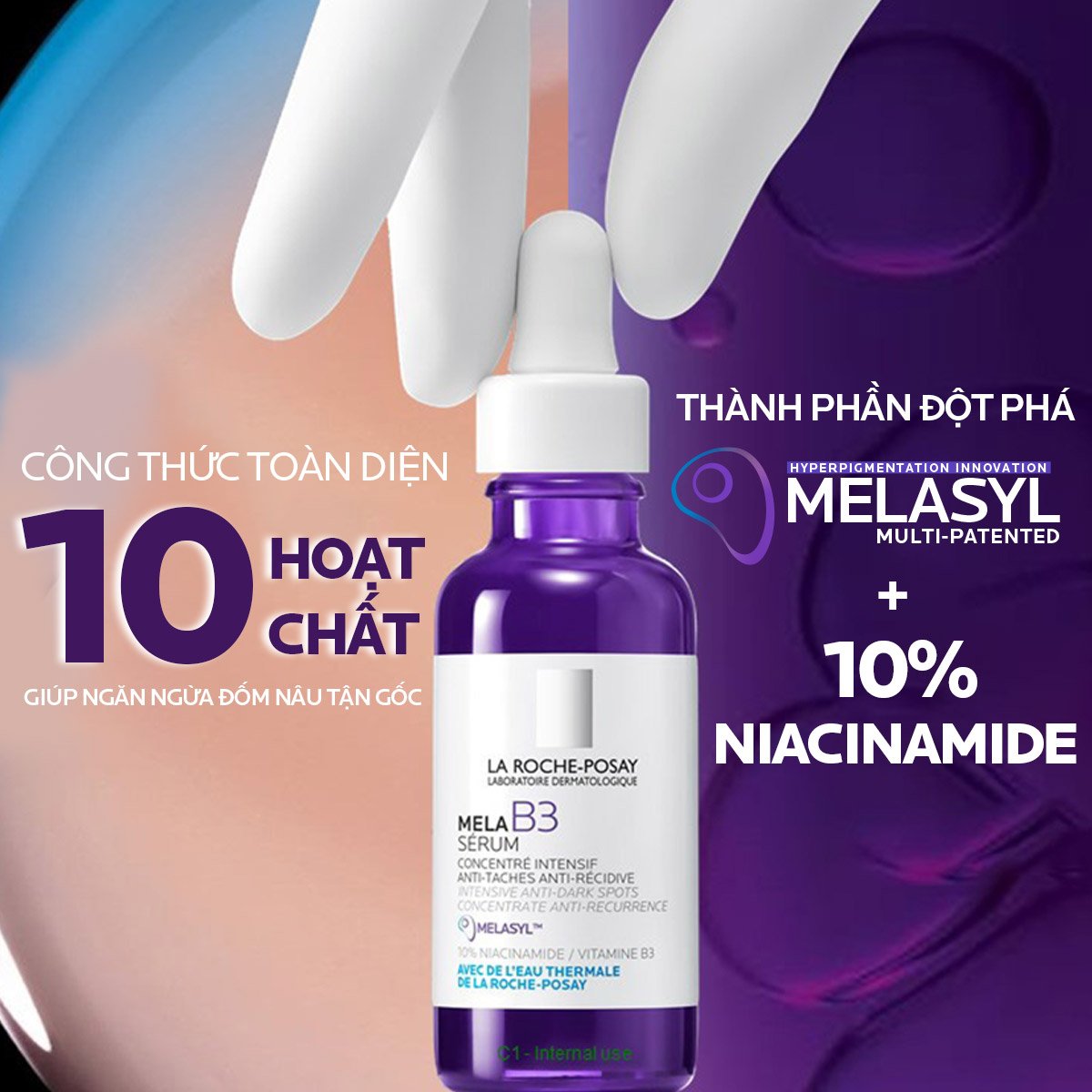 Serum La Roche-Posay Giảm Thâm Nám & Dưỡng Sáng Da 30ml