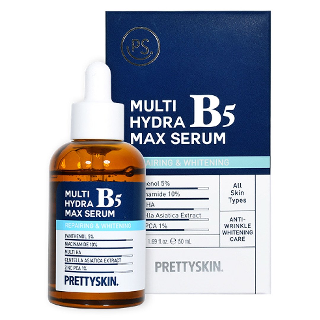 Serum Prettyskin B5 Phục Hồi, Dưỡng Sáng Cho Da Dầu 50ml