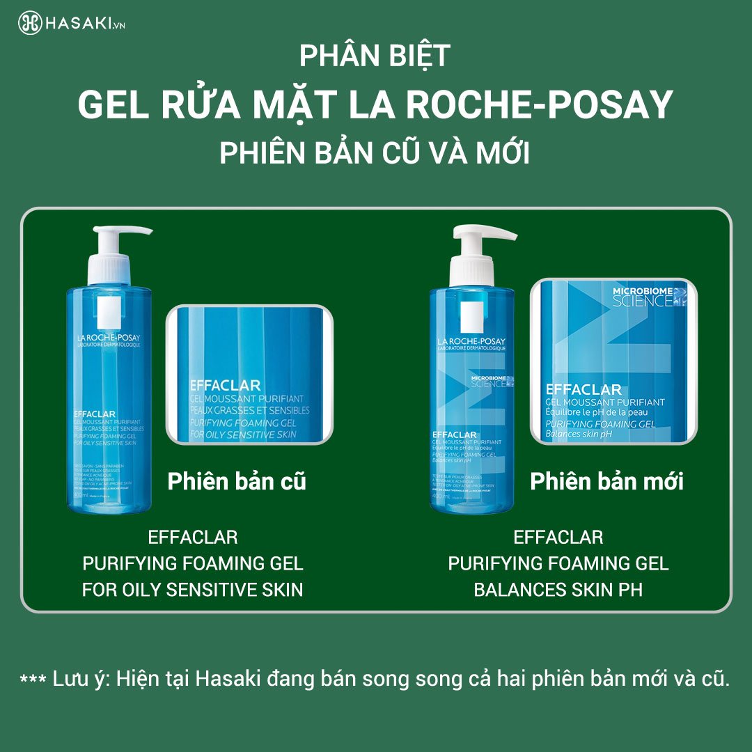 Gel Rửa Mặt La Roche-Posay Dành Cho Da Dầu, Nhạy Cảm 400ml