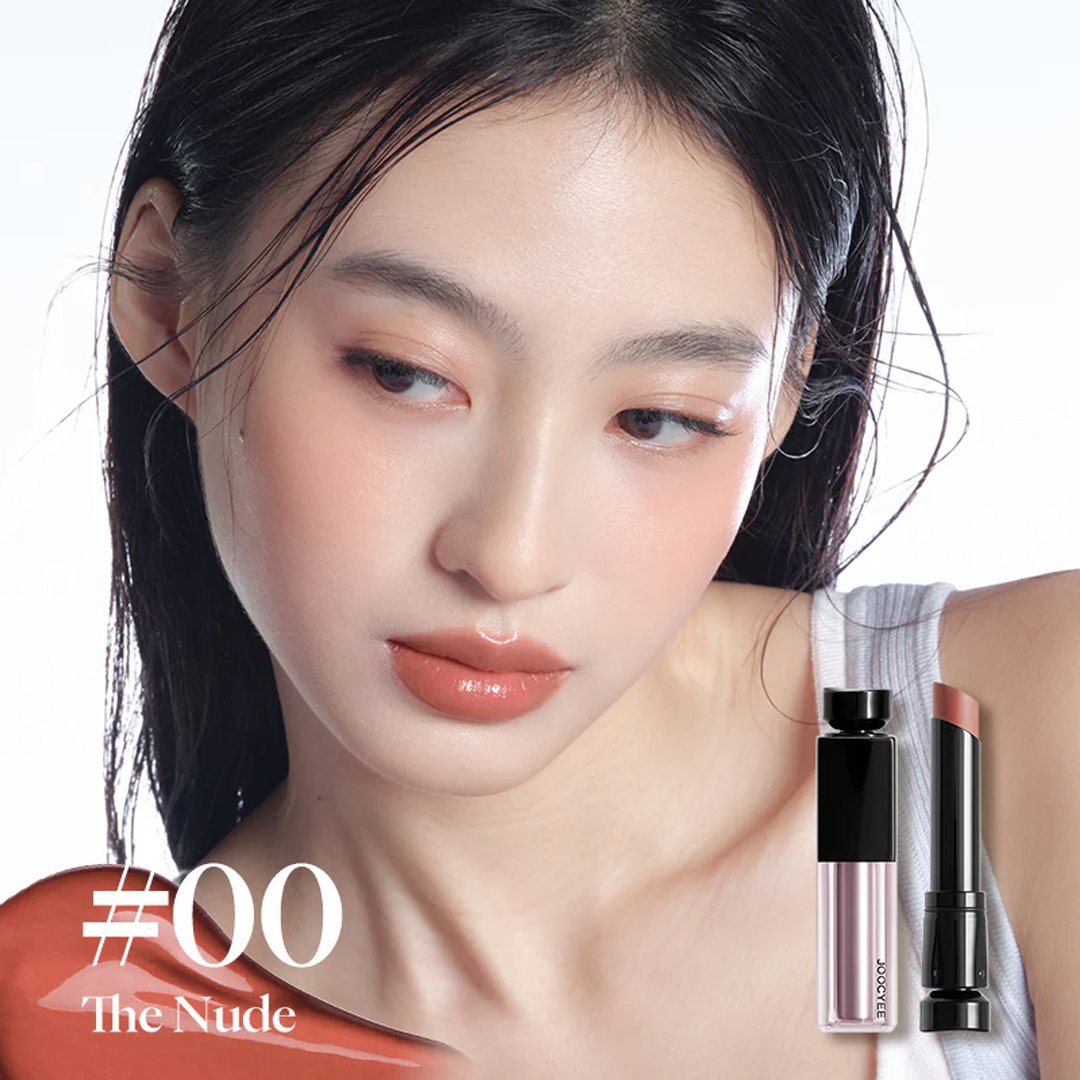 Son Bóng Joocyee Dưỡng Ẩm Màu 00 Hồng Nude 3.5g