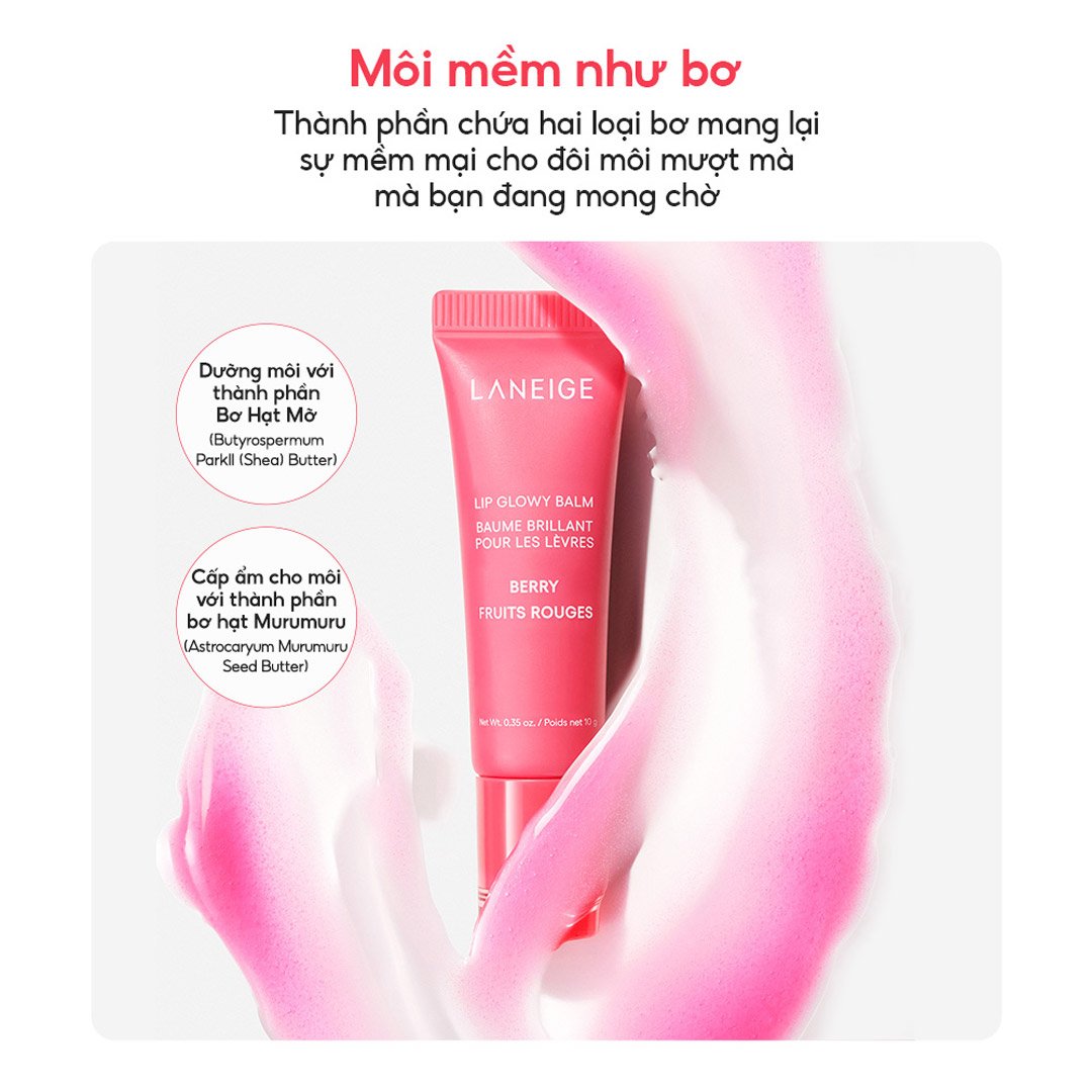 Son Dưỡng Laneige Căng Bóng Hương Quả Mọng 10g