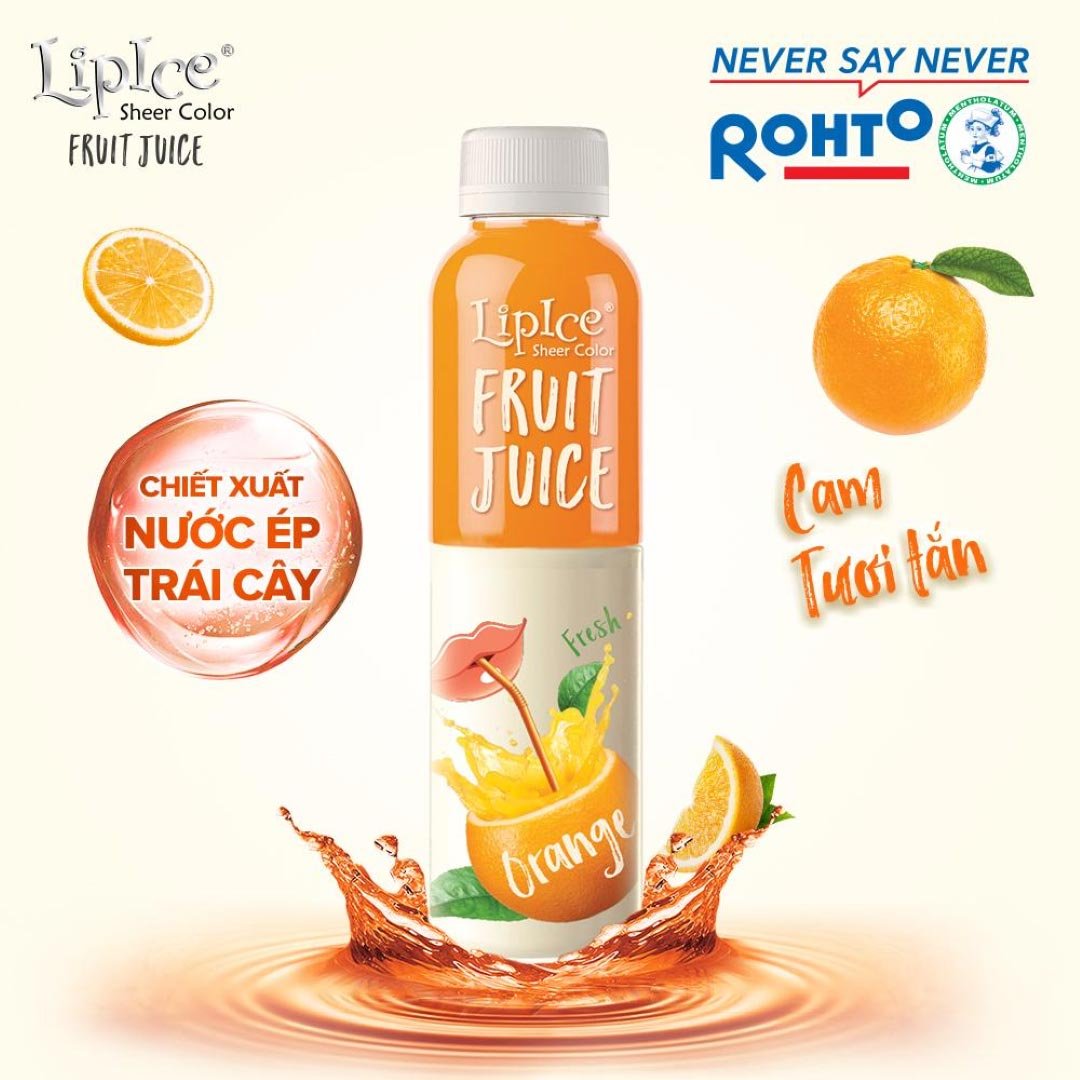 Son Dưỡng Lipice Trái Cây Orange - Cam Tươi Tắn 4g