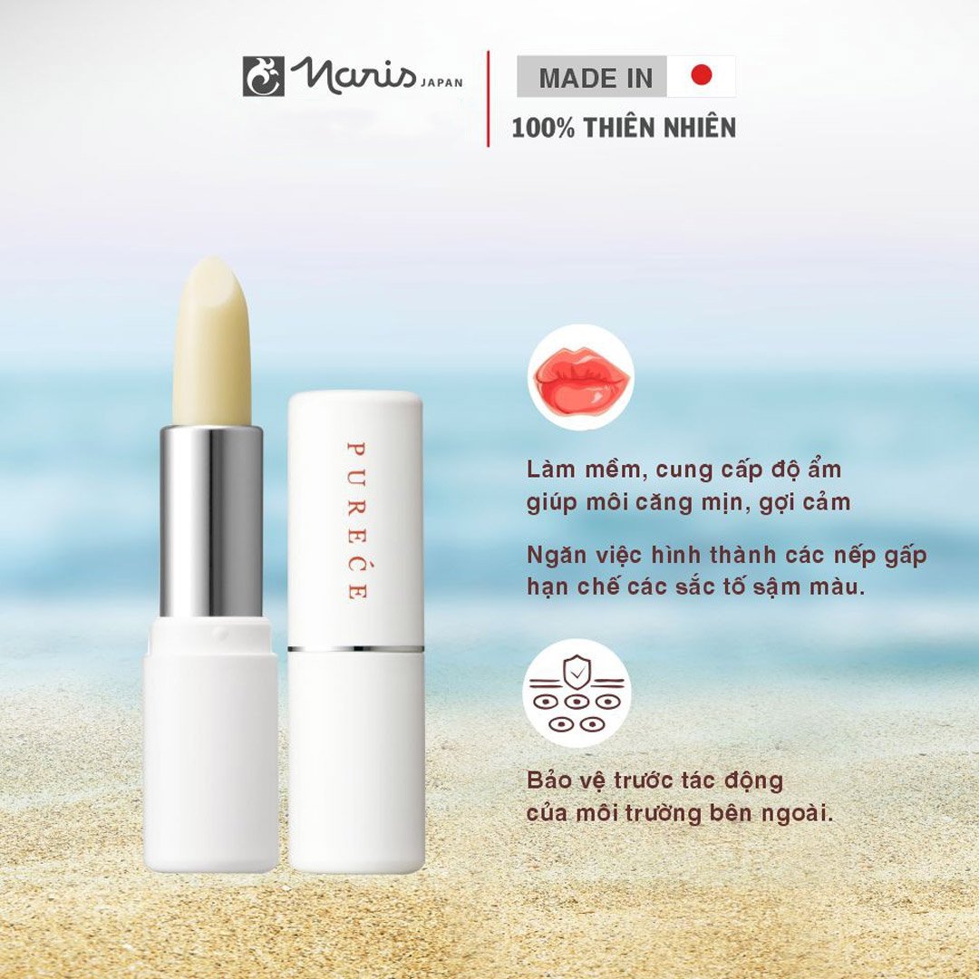 Son Dưỡng Ẩm Naris Ngừa Nhăn Môi Dạng Thỏi 3g