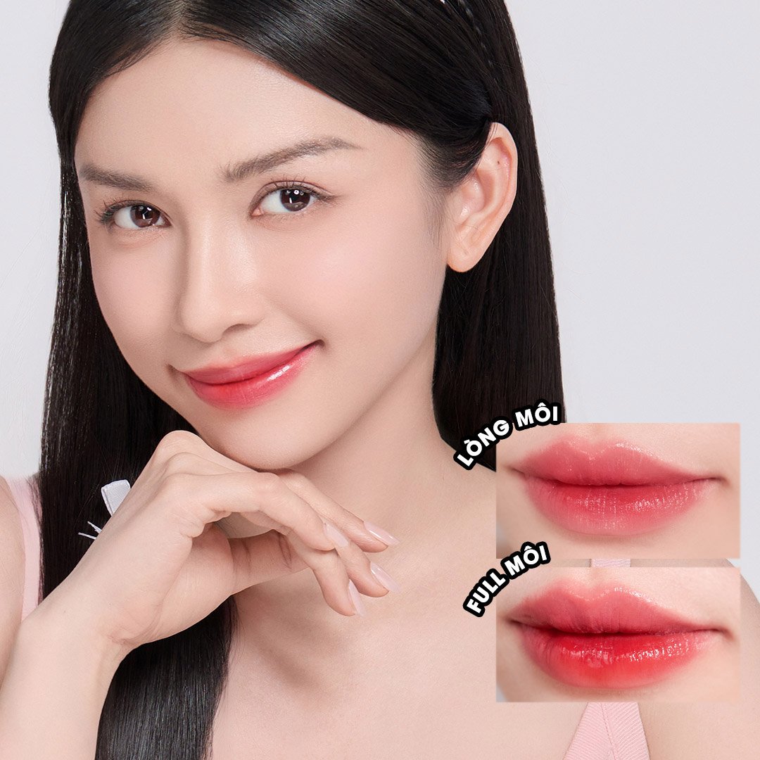 Son Tint Bóng Mastige Dewy Lâu Trôi Màu T2 Đỏ Gạch 4.5ml