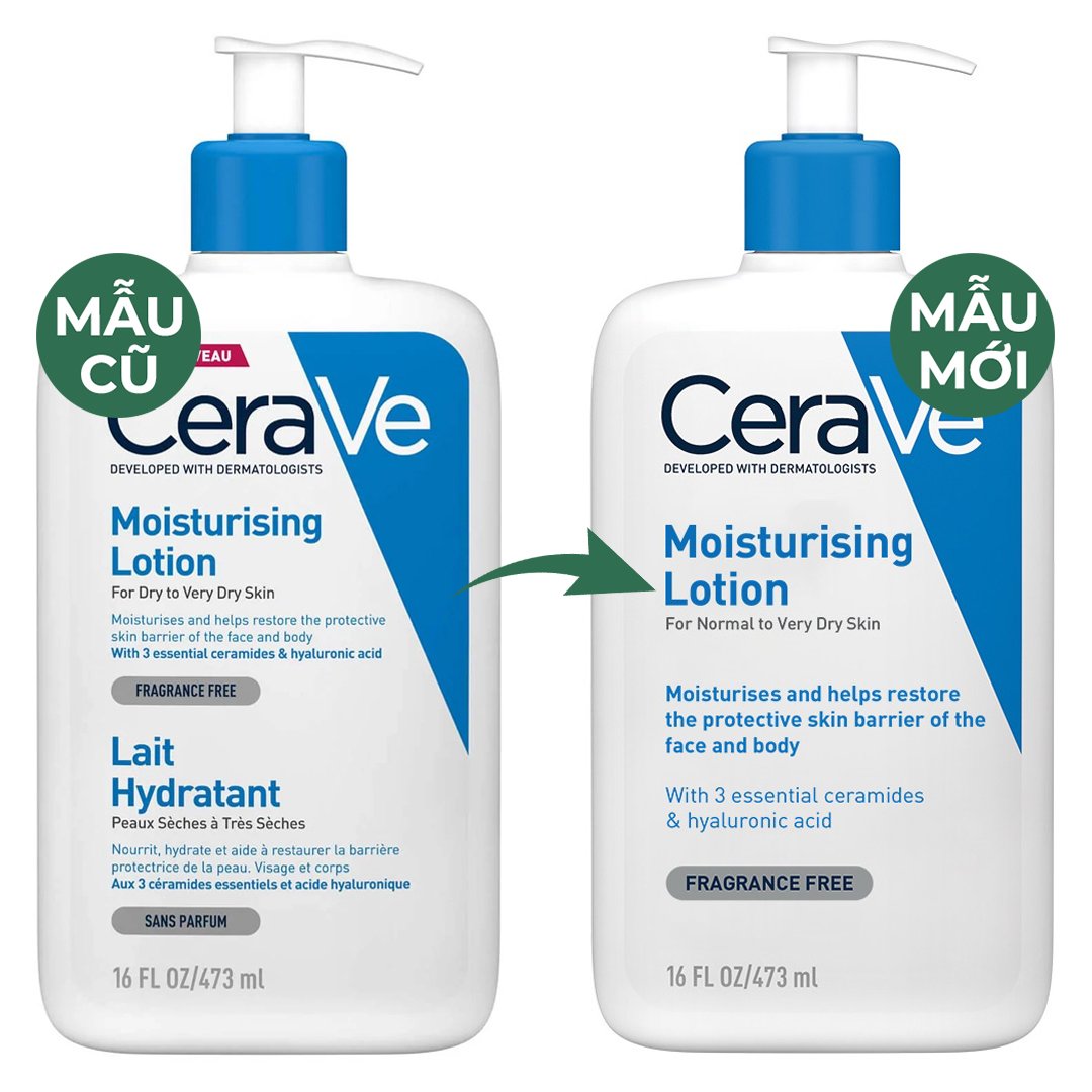 Sữa Dưỡng Ẩm CeraVe Cho Da Thường Đến Da Khô 473ml