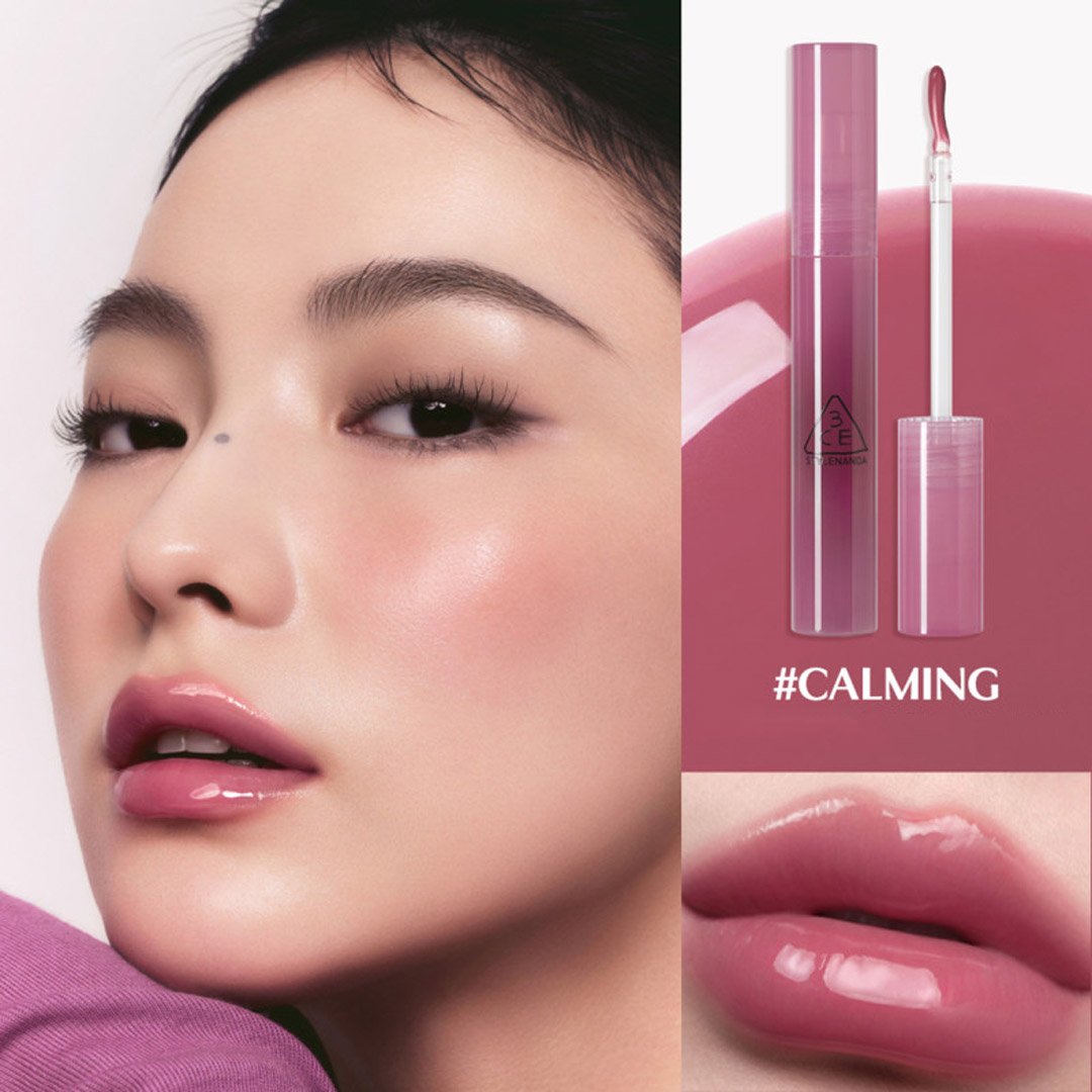 Son Bóng 3CE Dạng Gel Màu Calming 4g