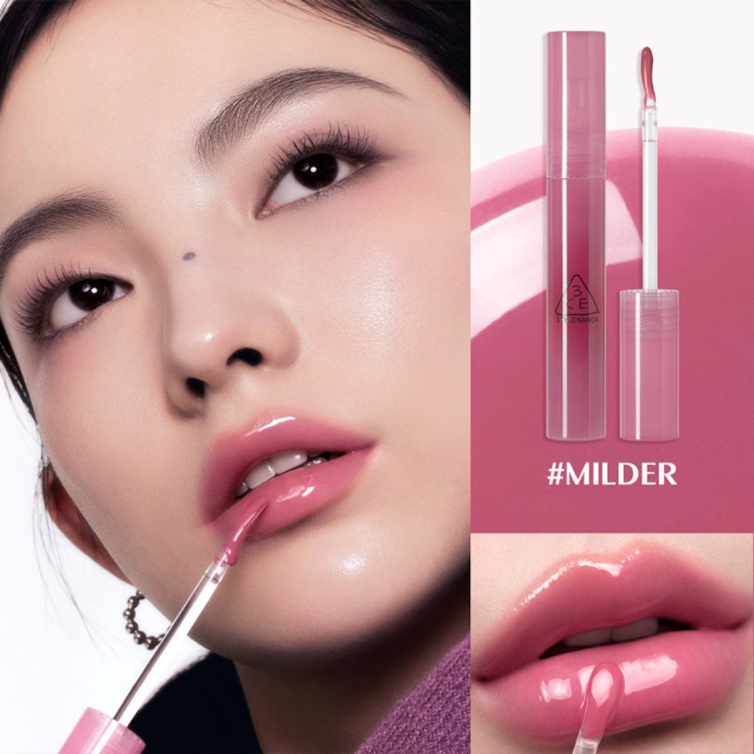 Son Bóng 3CE Dạng Gel Màu Milder 4g