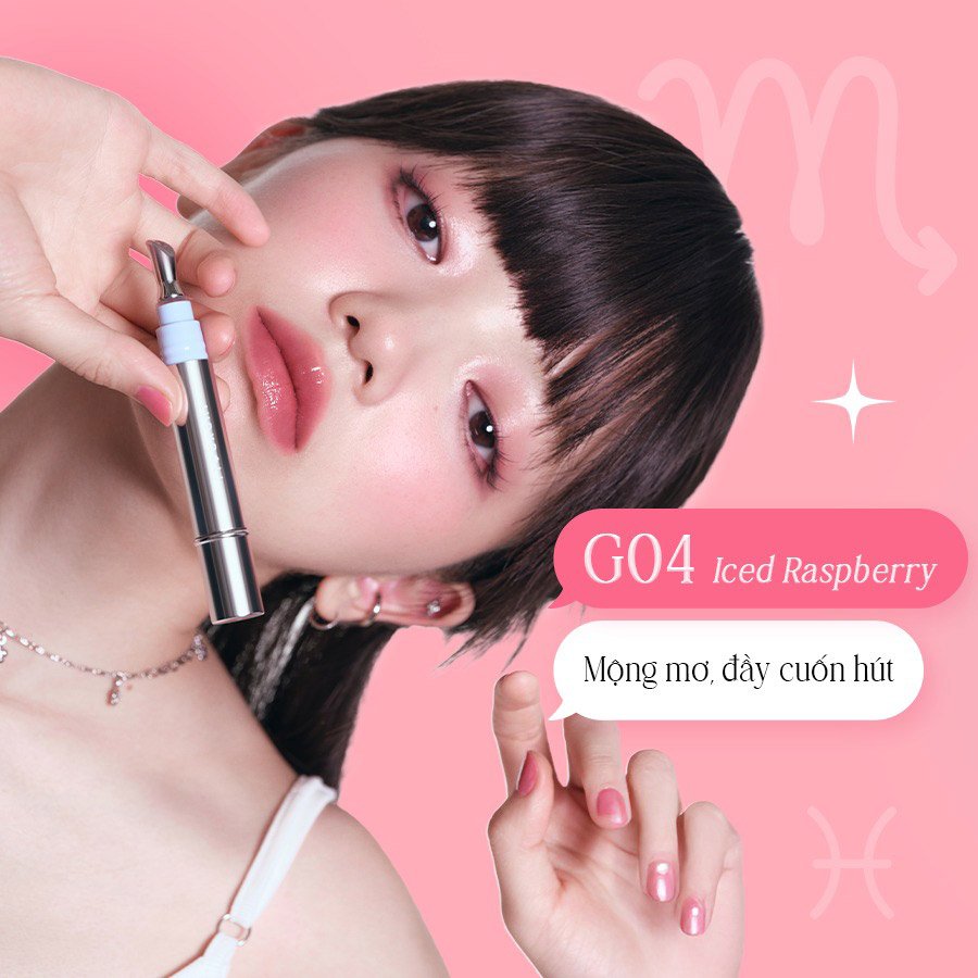 Son Bóng Judydoll Dưỡng Ẩm Mờ Vân Môi - G04 4ml