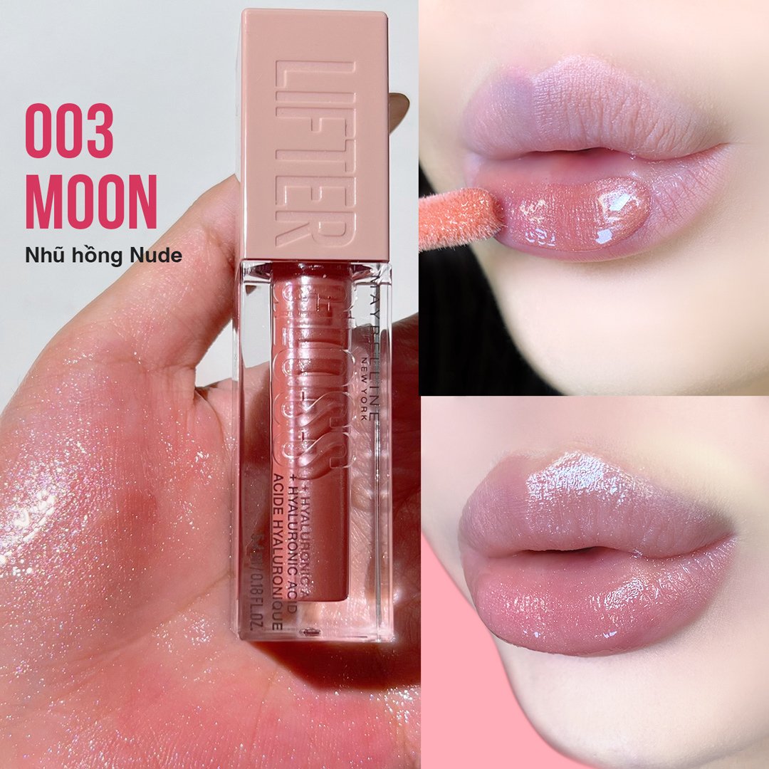 Son Bóng Maybelline 003 Moon - Nhũ Hồng Nude 5.4ml