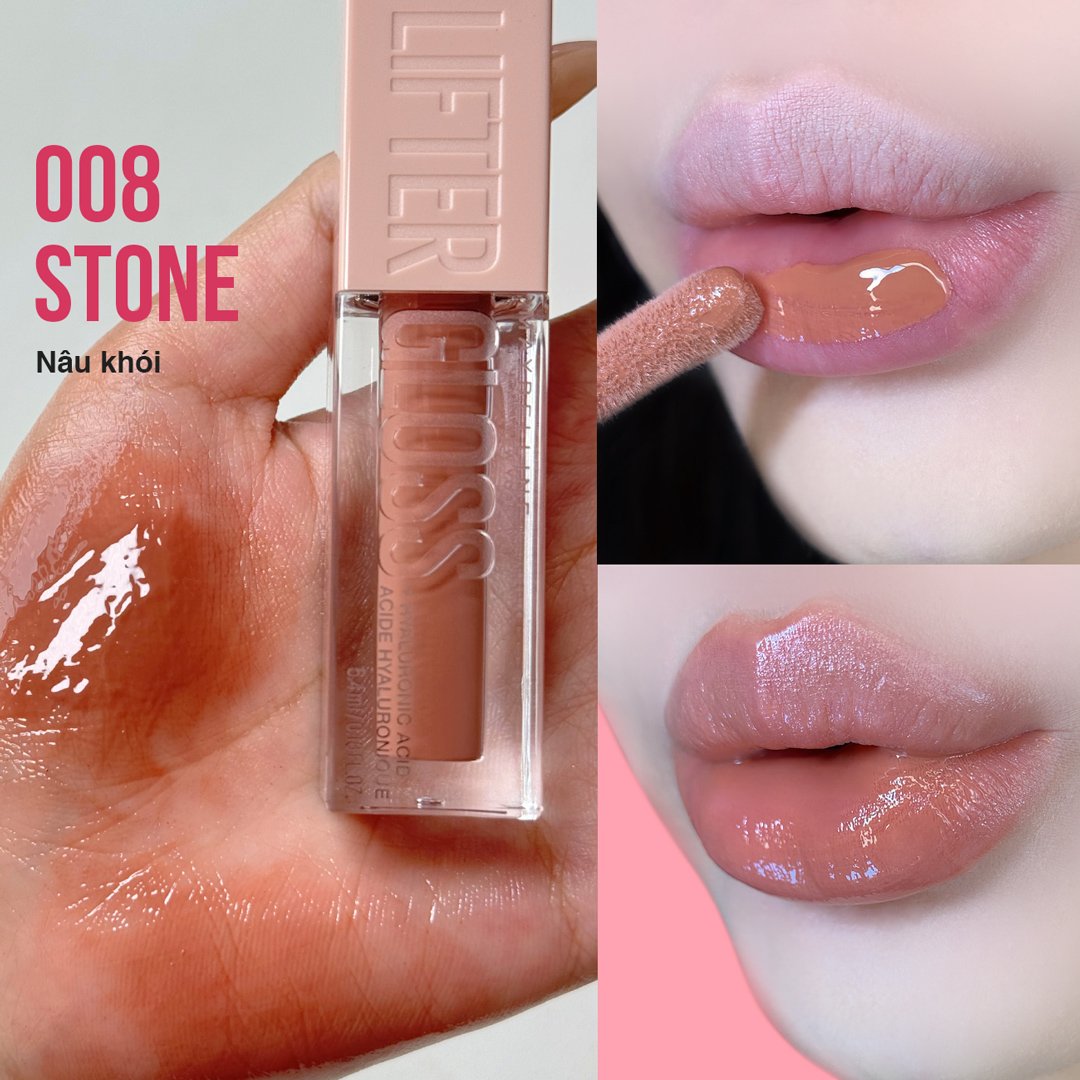 Son Bóng Maybelline 008 Stone - Nâu Khói 5.4ml