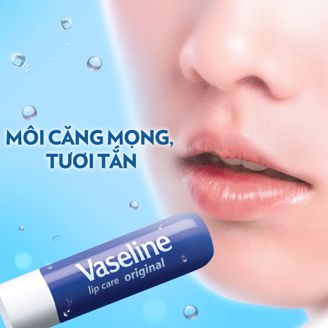Son Dưỡng Môi Vaseline Mềm Mịn 4.8g