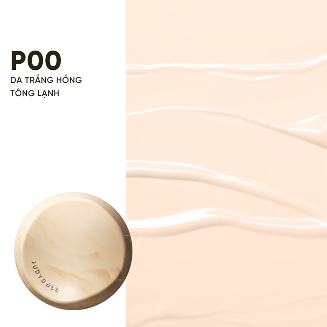 Phấn Nước Judydoll Trà Lâu Trôi - P00 Da Trắng Sáng 14g