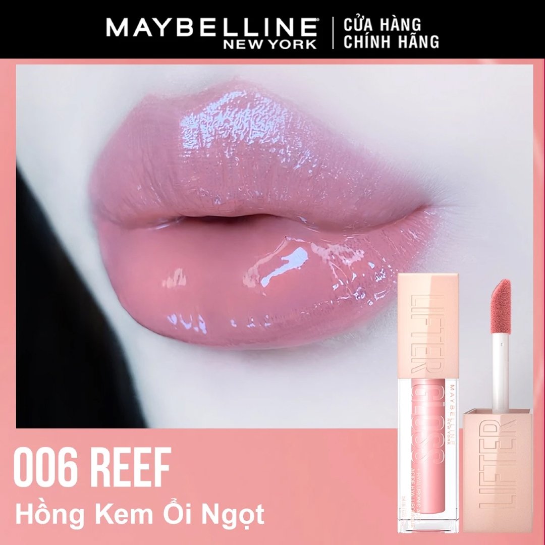 Son Bóng Maybelline 006 Reef - Hồng Kem Ổi Ngọt 5.4ml