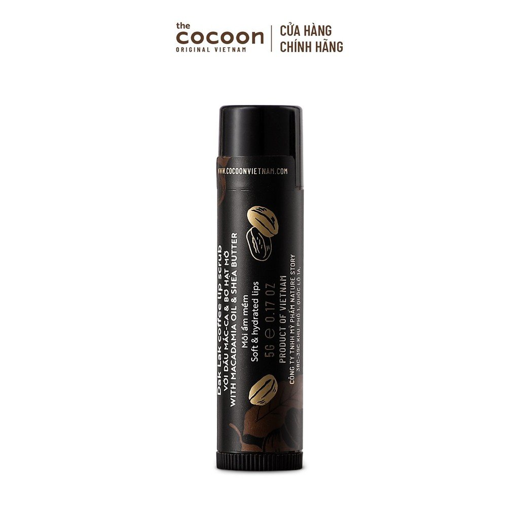 Tẩy Da Chết Môi Cocoon Từ Cà Phê Đắk Lắk (Không Hộp) 5g