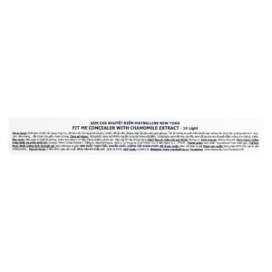 [HSD 05/2027] Kem Che Khuyết Điểm Maybelline Mịn Lì 10 Light 6.8ml