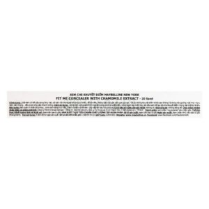 [HSD 06/2027] Kem Che Khuyết Điểm Maybelline Mịn Lì 20 Sand 6.8ml