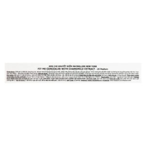 [HSD 06/2027] Kem Che Khuyết Điểm Maybelline Mịn Lì 25 Medium 6.8ml