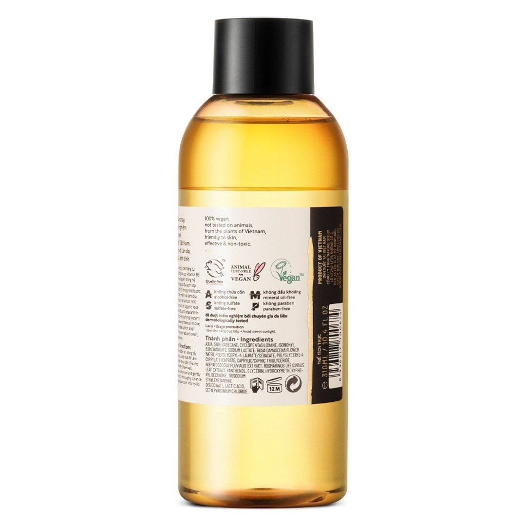 Combo 2 Nước Tẩy Trang Cocoon Hoa Hồng Cấp Ẩm Da 310ml